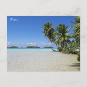 Cartes Pour Fêtes Annuelles Rangiroa Blue Lagoon