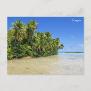 Cartes Pour Fêtes Annuelles Rangiroa Blue Lagoon