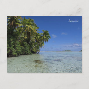 Cartes Pour Fêtes Annuelles Rangiroa Blue Lagoon Polynésie française