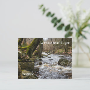 Cartes Pour Fêtes Annuelles Rapides pittoresques de la rivière de la vallée de