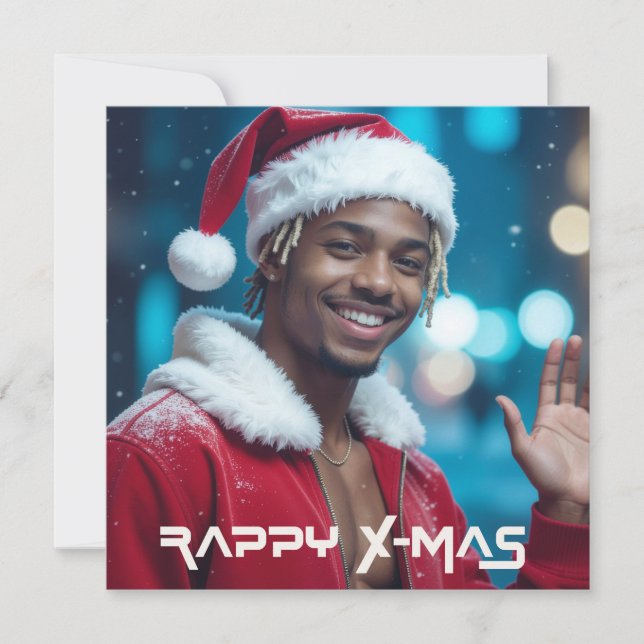 CARTES POUR FÊTES ANNUELLES RAPPY X-MAS (Devant)