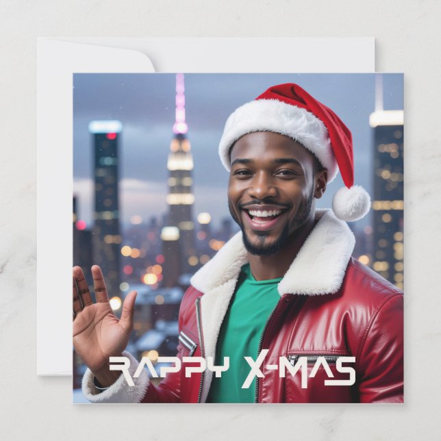 CARTES POUR FÊTES ANNUELLES RAPPY X-MAS (Devant)