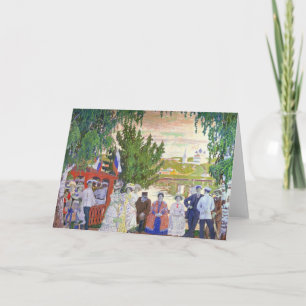 Cartes Pour Fêtes Annuelles Rassemblement festif, 1910