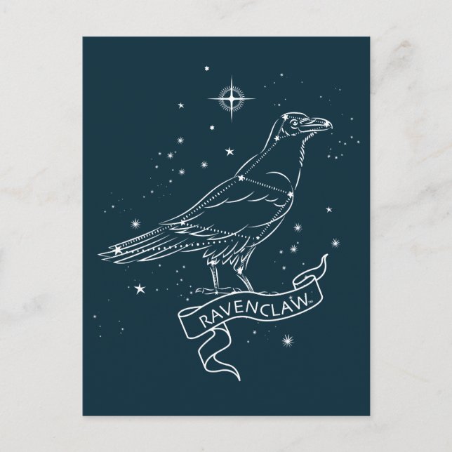 Cartes Pour Fêtes Annuelles RAVENCLAW™ Constellation Graphique (Devant)