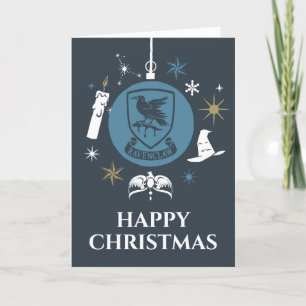 Cartes Pour Fêtes Annuelles RAVENCLAW™ - Graphique de Bauble de Vacances