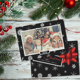 Cartes Pour Fêtes Annuelles Realistic Christmas Gift Custom Photo