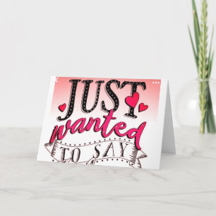 CARTES POUR FÊTES ANNUELLES RECHERCHÉ DE DIRE "JE T'AIME"