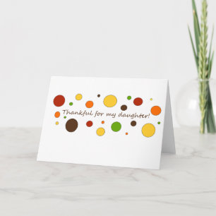 Cartes Pour Fêtes Annuelles Reconnaissant pour ma fille