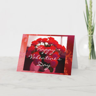 Cartes Pour Fêtes Annuelles Red Roses Valentine III