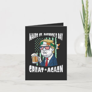 Cartes Pour Fêtes Annuelles Refaire la Saint-Patrick Grande Encore Saint-Paddy