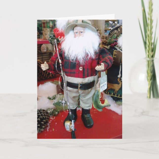 CARTES POUR FÊTES ANNUELLES REGARDEZ-VOUS DANS UN GRAND NOËL (Devant)