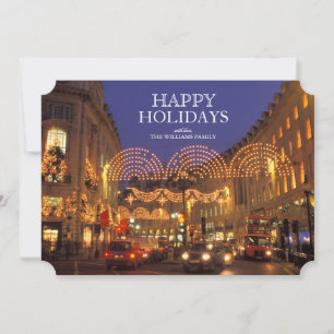 Cartes Pour Fêtes Annuelles Regent Street de Londres à Noël