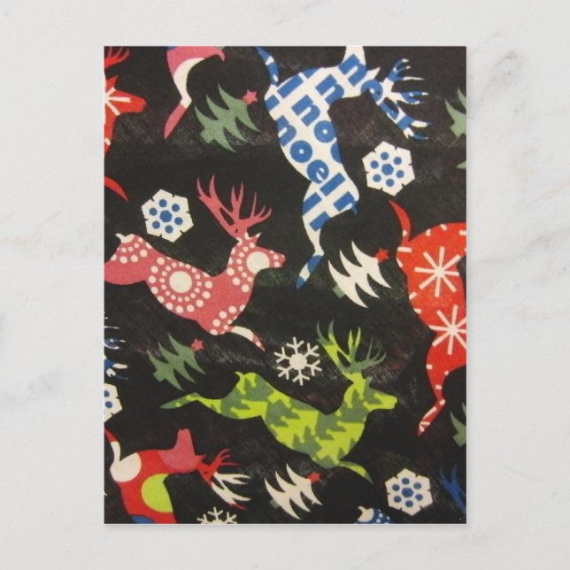 Cartes Pour Fêtes Annuelles Reindeer (Devant)