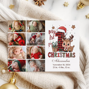 Cartes Pour Fêtes Annuelles Reindeer 8 photo Noël