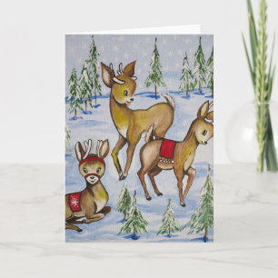 Cartes Pour Fêtes Annuelles Reinder