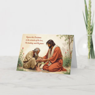 Cartes Pour Fêtes Annuelles Réjouissez-vous de Son Amour