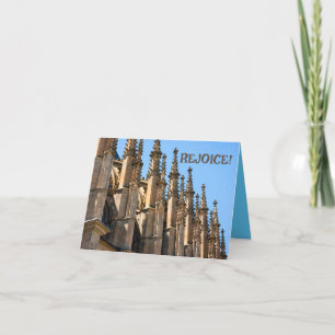 Cartes Pour Fêtes Annuelles Réjouissez-vous qu'Il est ressuscité en effet! Bon