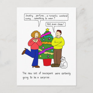 Cartes Pour Fêtes Annuelles Relation Humour le cadeau de Noël pratique