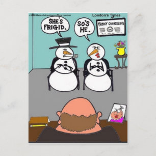 Cartes Pour Fêtes Annuelles Relations Frosty Drôle cadeaux de Noël & Tee - shi