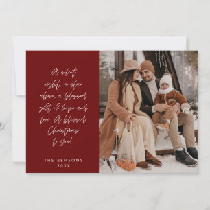 Cartes Pour Fêtes Annuelles Religieux, Joyeux Noël, Photo de famille chrétienn
