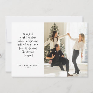 Cartes Pour Fêtes Annuelles Religieux, Joyeux Noël, Photo de famille chrétienn