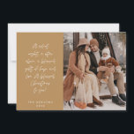 Cartes Pour Fêtes Annuelles Religieux, Joyeux Noël, Photo de la famille chréti<br><div class="desc">Religieux, chrétiens, Noël le plus joyeux, Salutation de saison, Joyeux Noël, Joyeux Noël, thème jaune doré rétro. (Une nuit silencieuse, une étoile au-dessus, un don béni d'espérance et d'amour. Un Noël béni pour vous ! ) Célébrez la saison avec ce carte photo de famille (imprimé et / ou téléchargement numérique,...</div>