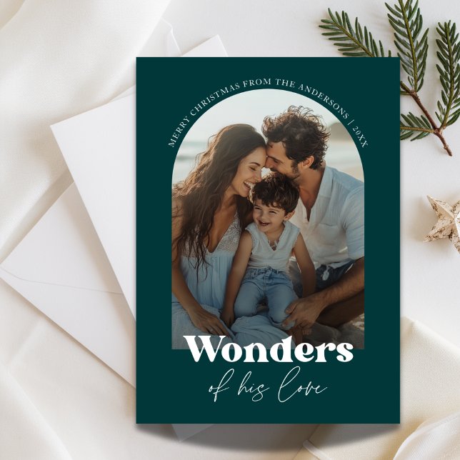 Cartes Pour Fêtes Annuelles Religieux Merveilles De Son Amour Plage Noël (Créateur téléchargé)