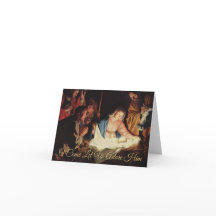 Religieux Noël Famille Photo Nativité Scène