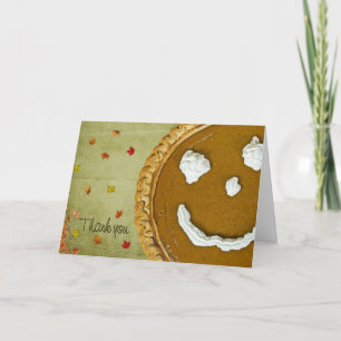 Cartes Pour Fêtes Annuelles Remerciement de Thanksgiving 