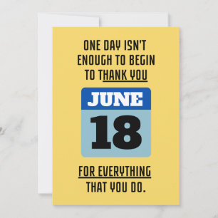 CARTES POUR FÊTES ANNUELLES REMERCIEMENTS PERSONNALISÉS POUR HOMME