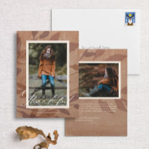 Remerciements Thanksgiving Earthy Rustic Leaf Phot