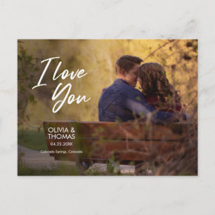 Cartes Pour Fêtes Annuelles Remplacer minimalement Type Love et Merci Photo Po