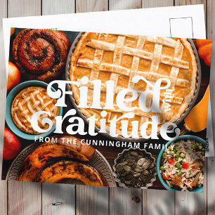 Cartes Pour Fêtes Annuelles Rempli de Bon thanksgiving de Gratitude