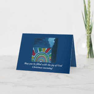 CARTES POUR FÊTES ANNUELLES REMPLI DE LA JOIE DE DIEU