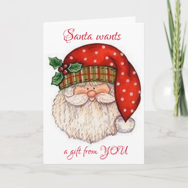 CARTES POUR FÊTES ANNUELLES *RENCONTREZ-MOI SOUS LA MISTLETOE** POUR MON CADEA (Devant)