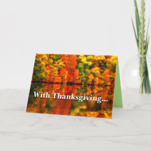 Cartes Pour Fêtes Annuelles Rendez grâce en toutes choses 1 Thessaloniciens 5: