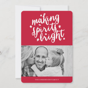 Cartes Pour Fêtes Annuelles Rendre les esprits lumineux