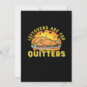 Cartes Pour Fêtes Annuelles Repas De Thanksgiving Pour Les Repus Les Restes
