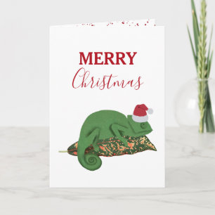 Cartes Pour Fêtes Annuelles Reptiles, Lézards & Amphibiens de Noël