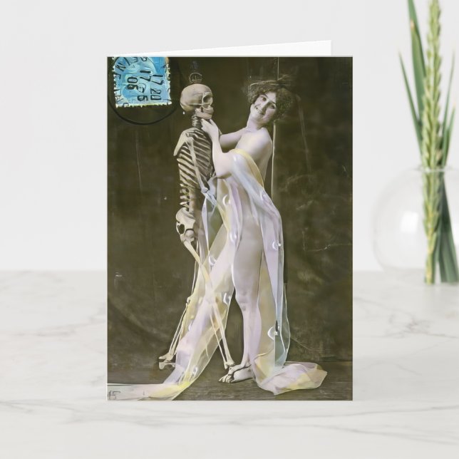 Cartes Pour Fêtes Annuelles Réserve-moi la dernière danse  (Devant)