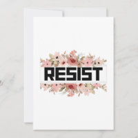 RÉSISTER À La Manifestation politique anti-Trump