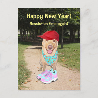 Cartes Pour Fêtes Annuelles Résolution drôle personnalisable de nouvelle année