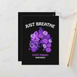 Cartes Pour Fêtes Annuelles Respirer Simplement Sensibilisation à la Mucovisci