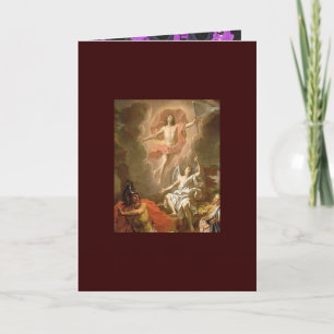 Cartes Pour Fêtes Annuelles Résurrection Du Christ