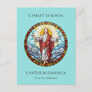 Cartes Pour Fêtes Annuelles Résurrection religieuse catholique de Pâques Jésus