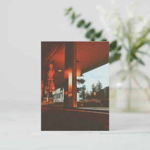 Cartes Pour Fêtes Annuelles Retro Diner dans le Pacifique Nord-Ouest