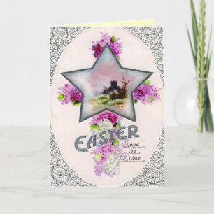 Cartes Pour Fêtes Annuelles Rétro Easter Card