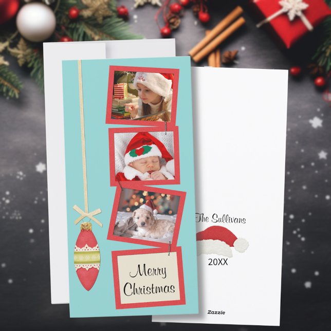 Cartes Pour Fêtes Annuelles Retro Vibe 3 Photo (Créateur téléchargé)