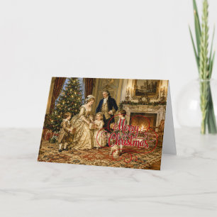Cartes Pour Fêtes Annuelles Réunion de famille pour Noël en Géorgie
