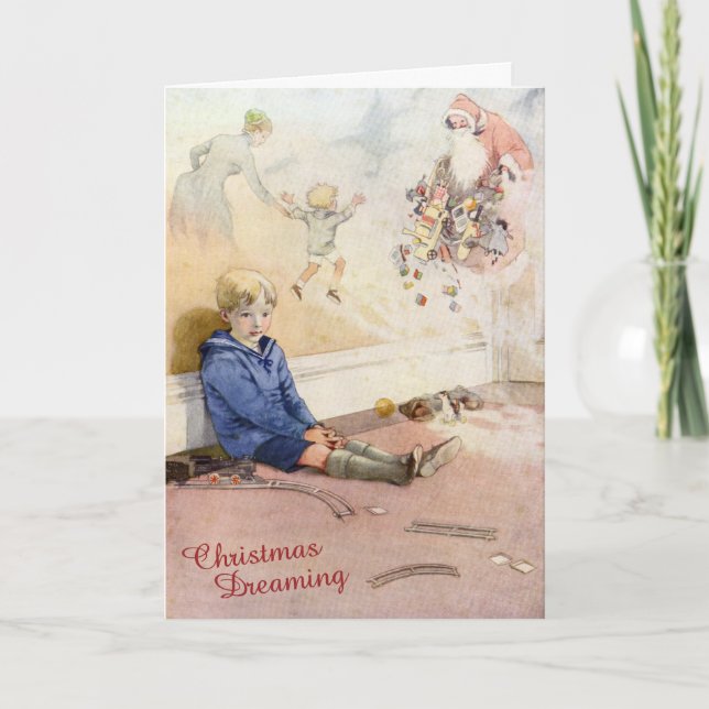 Cartes Pour Fêtes Annuelles Rêve de Noël - Honor C Appleton (Devant)